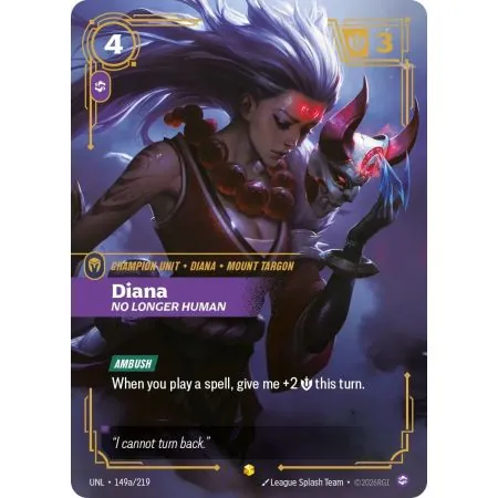 Diana - No Longer Human (Alt/Token side) UNL-149A | UNL | ProCards México