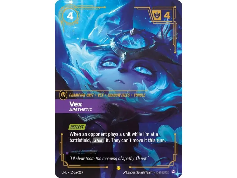 Vex - Apathetic (Alt/Token side) UNL-150A | UNL | ProCards México