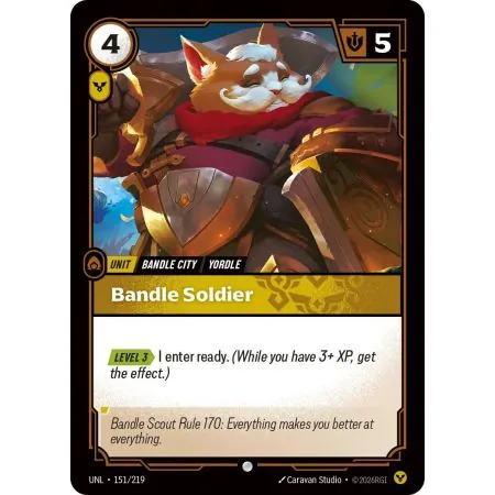 Bandle Soldier (Base) UNL-151 | UNL | ProCards México