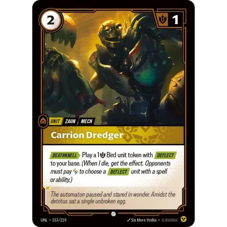 Carrion Dredger (Base) UNL-153 | UNL | ProCards México