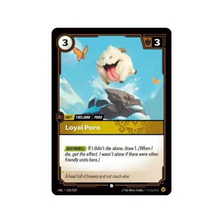 Loyal Poro (Promo) UNL-156-P | UNL | ProCards México