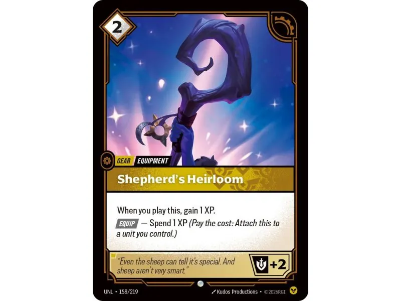 Shepherd's Heirloom (Base) UNL-158 | UNL | ProCards México
