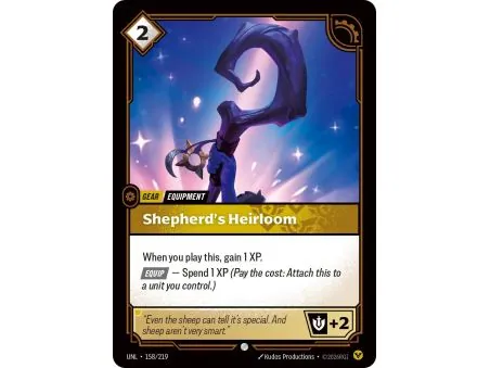 Shepherd's Heirloom (Base) UNL-158 | UNL | ProCards México