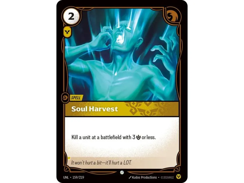 Soul Harvest (Base) UNL-159 | UNL | ProCards México