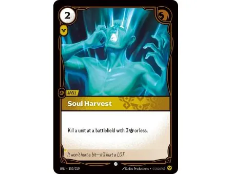 Soul Harvest (Base) UNL-159 | UNL | ProCards México