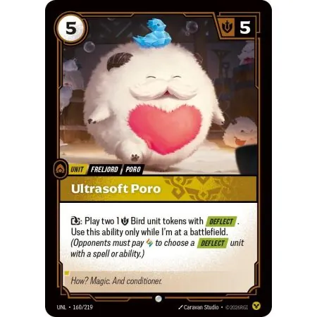 Ultrasoft Poro (Base) UNL-160 | UNL | ProCards México