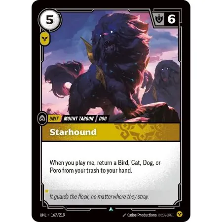 Starhound (Base) UNL-167 | UNL | ProCards México