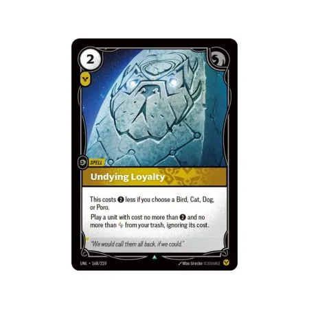 Undying Loyalty (Promo) UNL-168-P | UNL | ProCards México