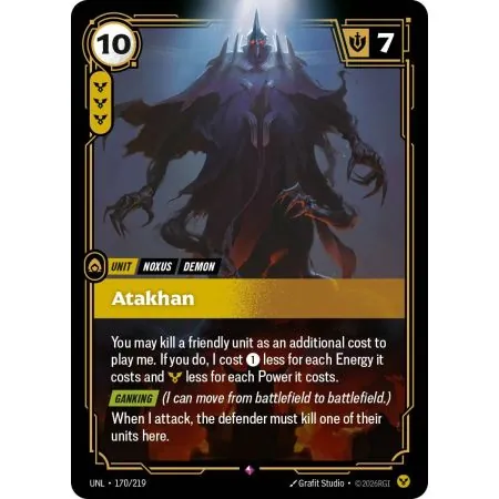 Atakhan (Base) UNL-170 | UNL | ProCards México