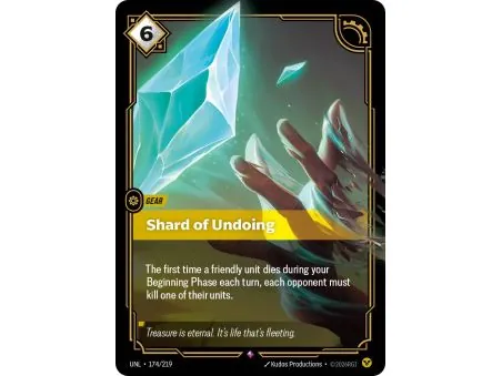Shard of Undoing (Base) UNL-174 | UNL | ProCards México