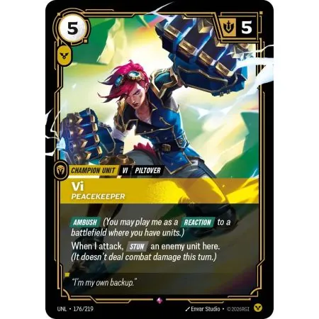 Vi - Peacekeeper (Base) UNL-176 | UNL | ProCards México
