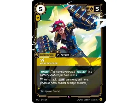 Vi - Peacekeeper (Base) UNL-176 | UNL | ProCards México