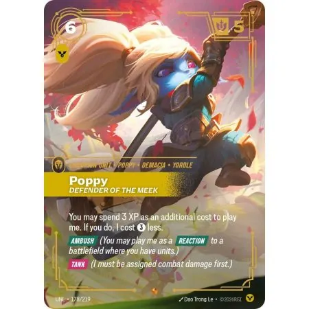 Poppy - Defender of the Meek (Base) UNL-178 | UNL | ProCards México
