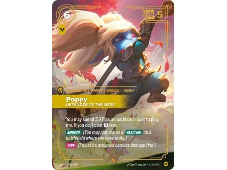 Poppy - Defender of the Meek (Base) UNL-178 | UNL | ProCards México