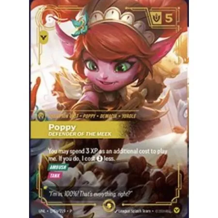 Poppy - Defender of the Meek (Promo) UNL-0178a-P | UNL | ProCards México