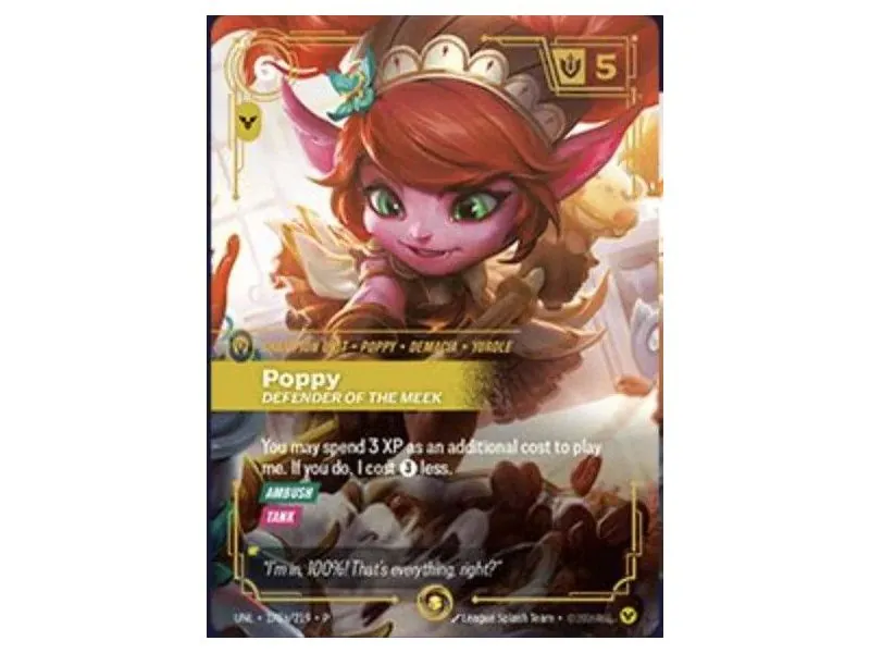 Poppy - Defender of the Meek (Promo) UNL-0178a-P | UNL | ProCards México
