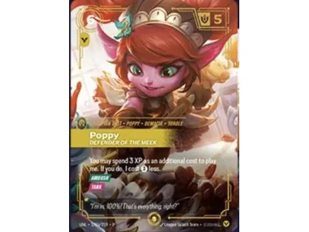 Poppy - Defender of the Meek (Promo) UNL-0178a-P | UNL | ProCards México