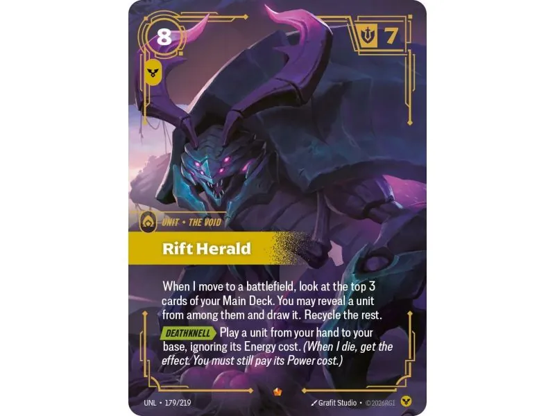 Rift Herald (Base) UNL-179 | UNL | ProCards México