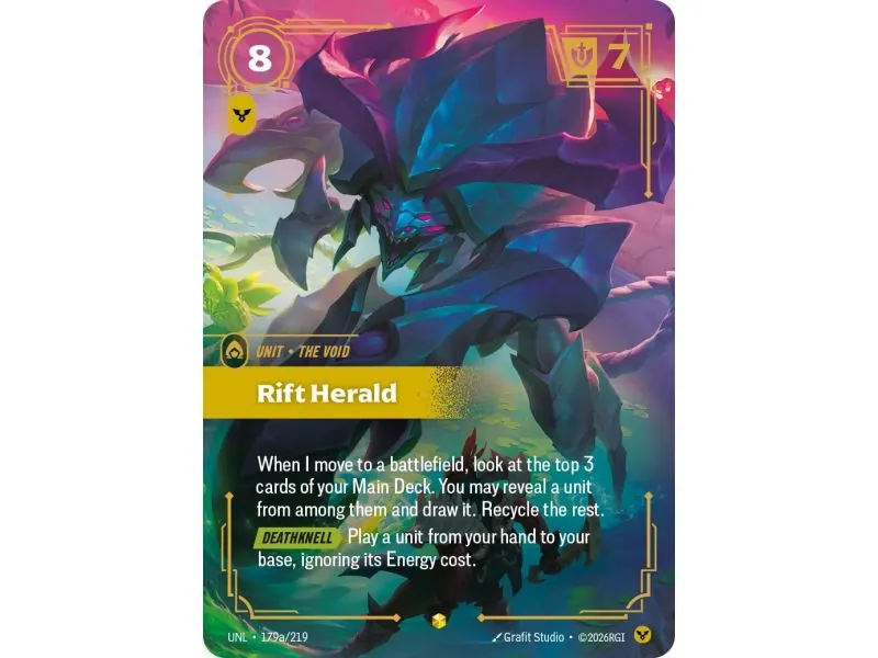 Rift Herald (Alt/Token side) UNL-179A | UNL | ProCards México
