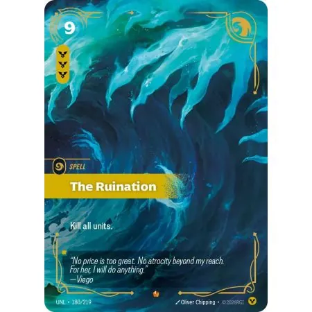 The Ruination (Base) UNL-180 | UNL | ProCards México