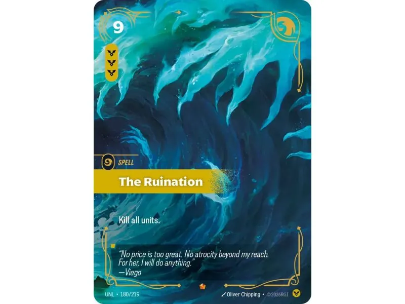 The Ruination (Base) UNL-180 | UNL | ProCards México