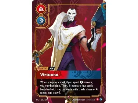 Jhin - Virtuoso (Base) UNL-181 | UNL | ProCards México