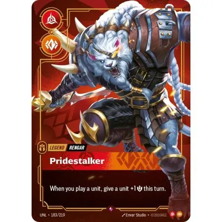 Rengar - Pridestalker (Base) UNL-183 | UNL | ProCards México