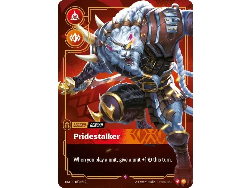 Rengar - Pridestalker (Base) UNL-183 | UNL | ProCards México