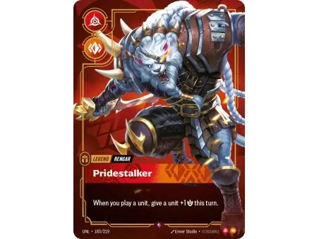 Rengar - Pridestalker (Base) UNL-183 | UNL | ProCards México