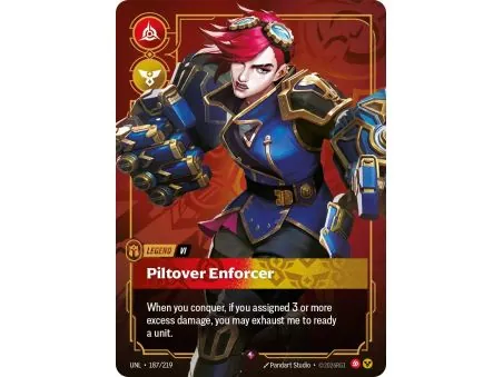 Vi - Piltover Enforcer (Base) UNL-187 | UNL | ProCards México