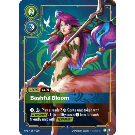 Lillia - Bashful Bloom (Base) UNL-189 | UNL | ProCards México