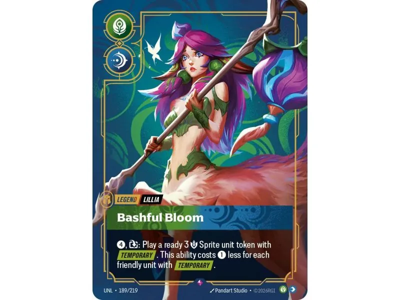 Lillia - Bashful Bloom (Base) UNL-189 | UNL | ProCards México