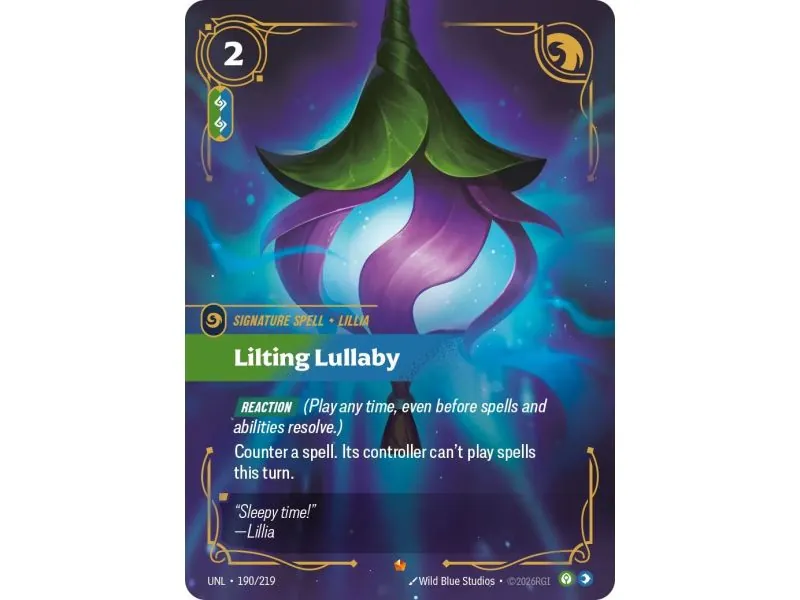 Lilting Lullaby (Base) UNL-190 | UNL | ProCards México