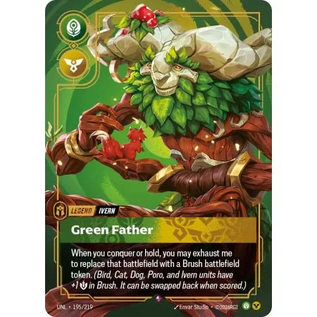 Ivern - Green Father (Base) UNL-195 | UNL | ProCards México