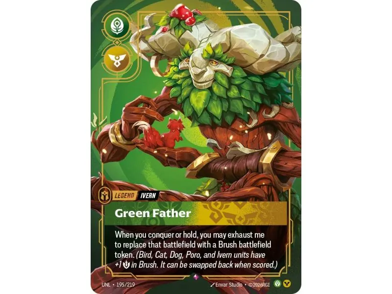 Ivern - Green Father (Base) UNL-195 | UNL | ProCards México
