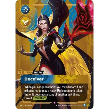 LeBlanc - Deceiver (Base) UNL-199 | UNL | ProCards México