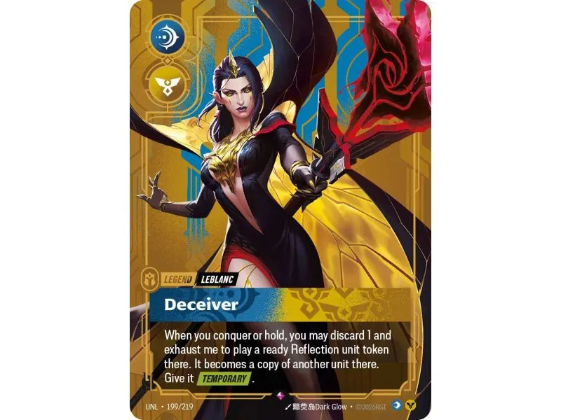 LeBlanc - Deceiver (Base) UNL-199 | UNL | ProCards México