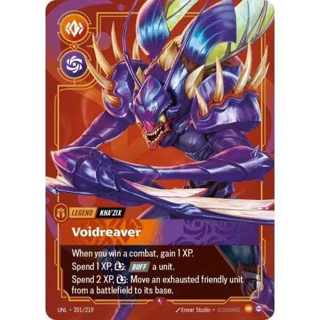Kha'Zix - Voidreaver (Base) UNL-201 | UNL | ProCards México
