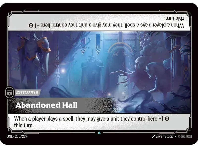 Abandoned Hall (Base) UNL-205 | UNL | ProCards México