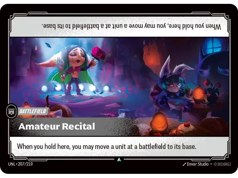 Amateur Recital (Base) UNL-207 | UNL | ProCards México