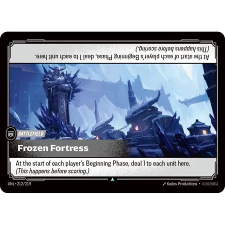 Frozen Fortress (Base) UNL-212 | UNL | ProCards México