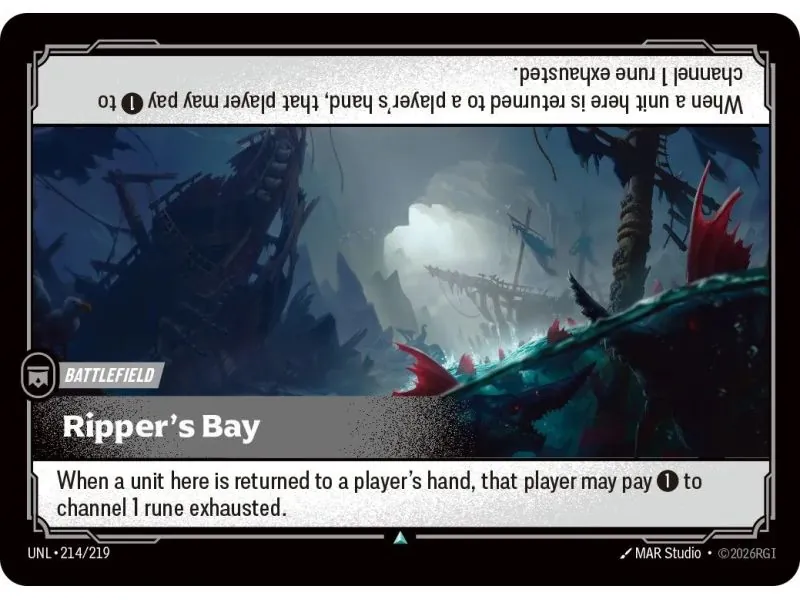 Ripper's Bay (Base) UNL-214 | UNL | ProCards México