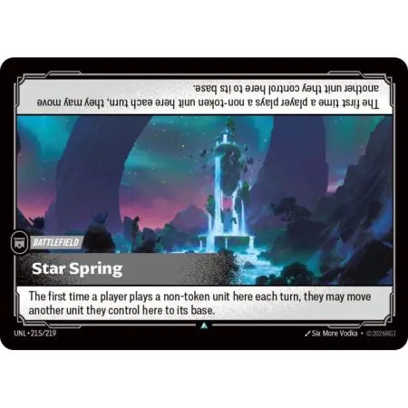 Star Spring (Base) UNL-215 | UNL | ProCards México