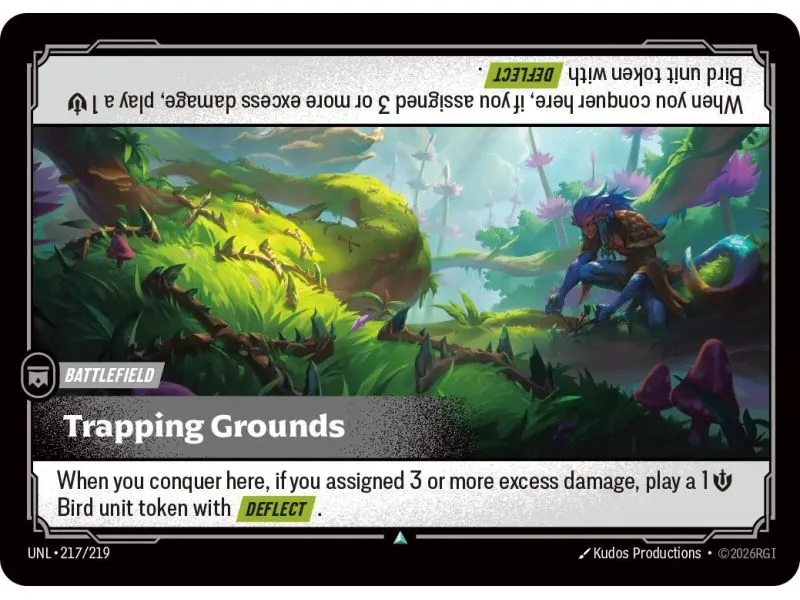 Trapping Grounds (Base) UNL-217 | UNL | ProCards México