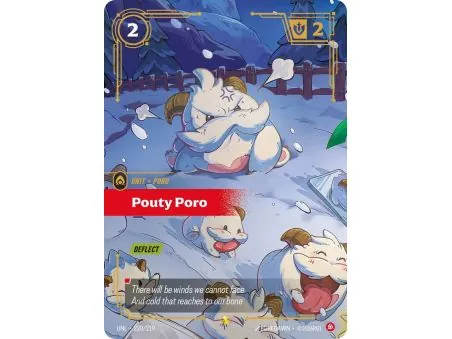 Pouty Poro (Base) UNL-220 | UNL | ProCards México