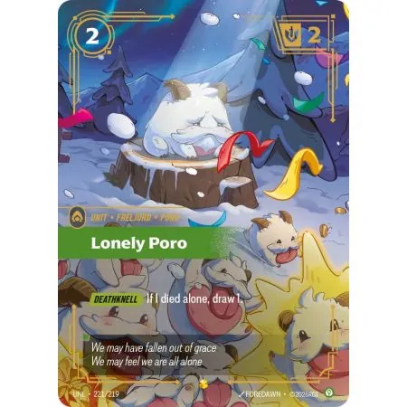 Lonely Poro (Base) UNL-221 | UNL | ProCards México
