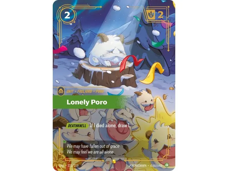 Lonely Poro (Base) UNL-221 | UNL | ProCards México
