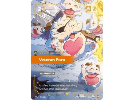 Veteran Poro (Base) UNL-223 | UNL | ProCards México
