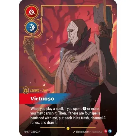 Jhin - Virtuoso (Base) UNL-226 | UNL | ProCards México