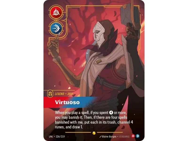 Jhin - Virtuoso (Base) UNL-226 | UNL | ProCards México